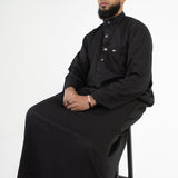 Black Saudi Thobe